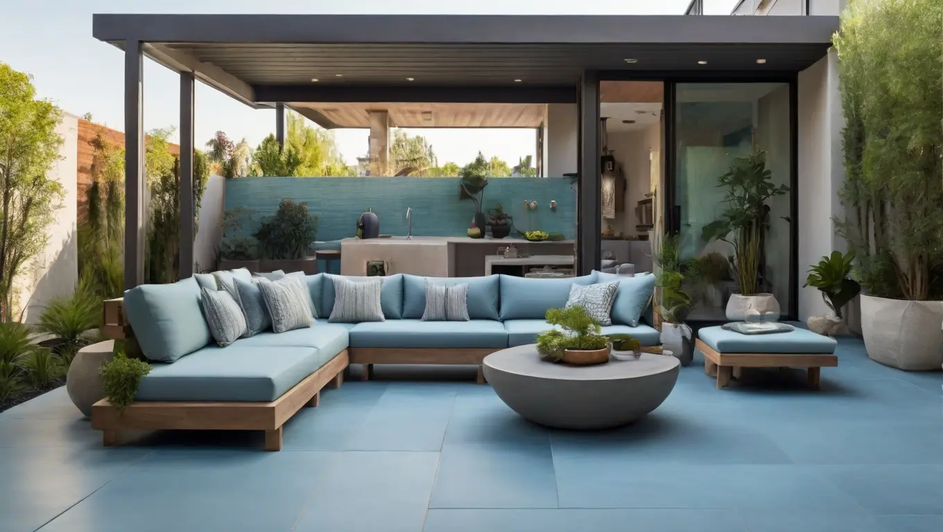 25 Best Concrete Patio Ideas to Enjoy the Outdoors in Style